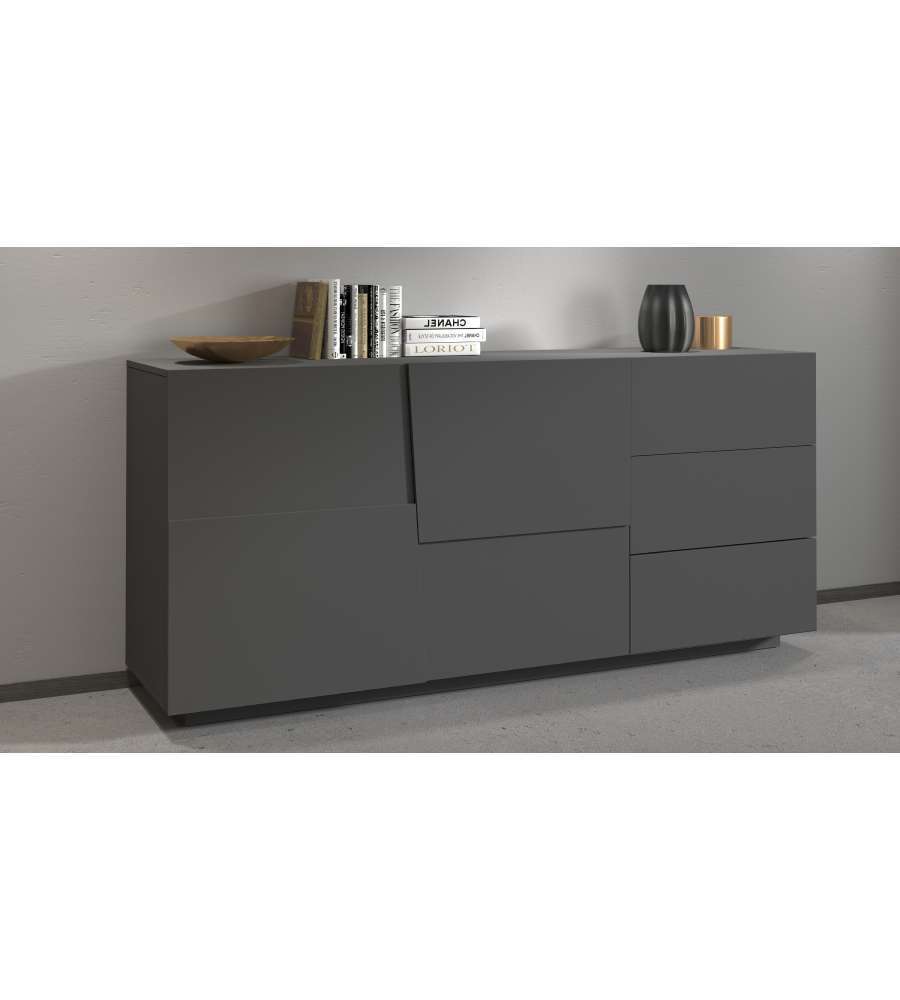 Madia Pongo Sideboard 180 Antracite Opaco