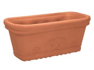 FIORIERA FLORA FESTONATA  80, cm.80x40 h.33    DI MARTINO