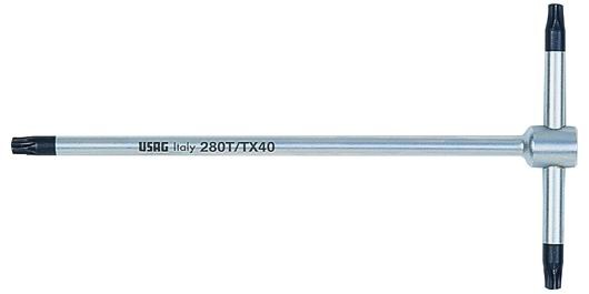CHIAVE A T IMPRONTA TORX USAG ART.280 TTX T 25
