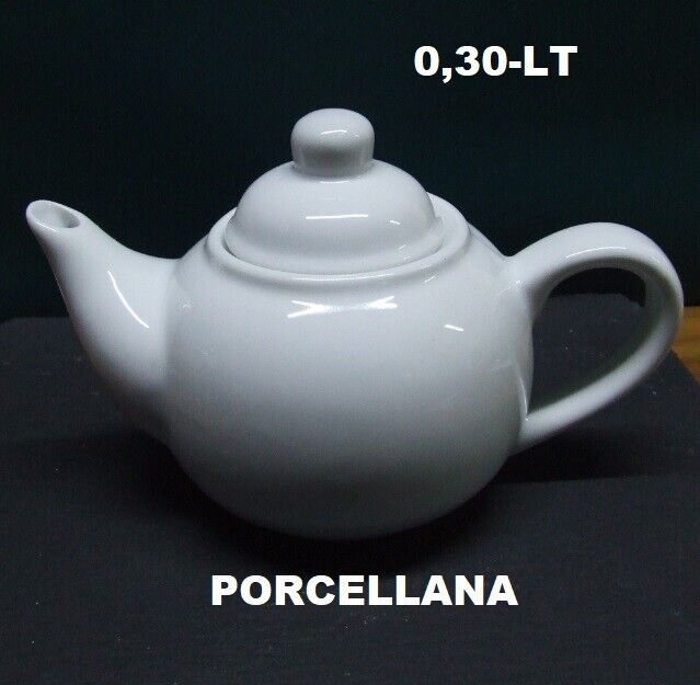 TEIERA PORCELLANA 0,30-LT BIANCA LAMPADA DI ALADINO BAR RISTORANTE 12 2024