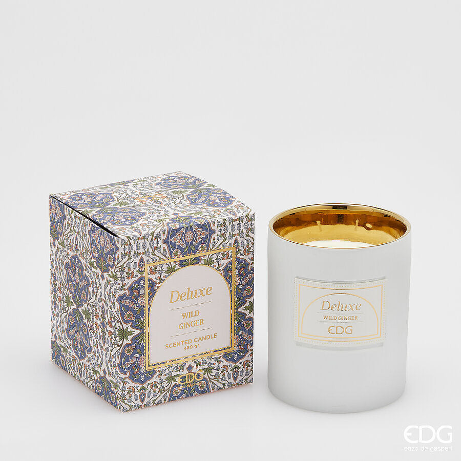 EDG Enzo De Gasperi EDG Enzo De Gasperi Candela Deluxe con Profumo H 12 Cm D 10