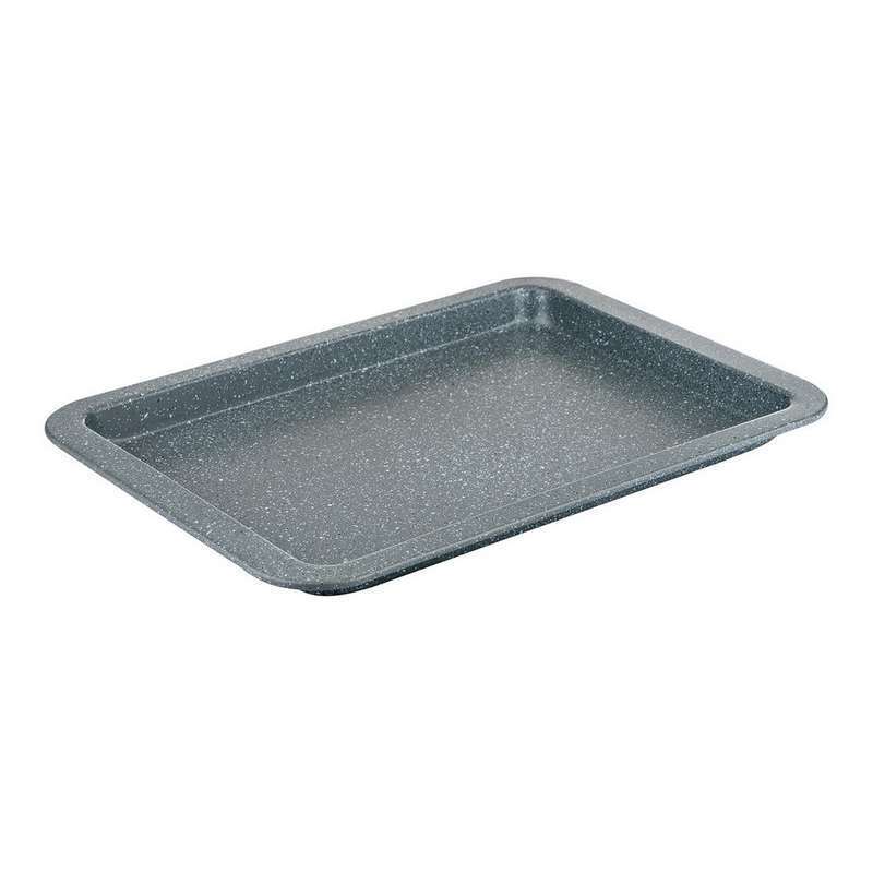 PATISSERIE TEGLIA RETTANGOLARE 33 CM IN ALLUMINIO CON PIETRA ANTIADERENTE