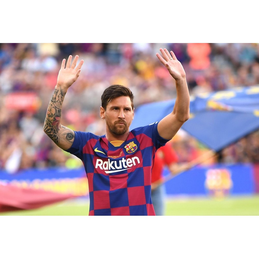 Cialda in Ostia di Lionel Messi al Barcellona per Decorazione di Torte per Compl