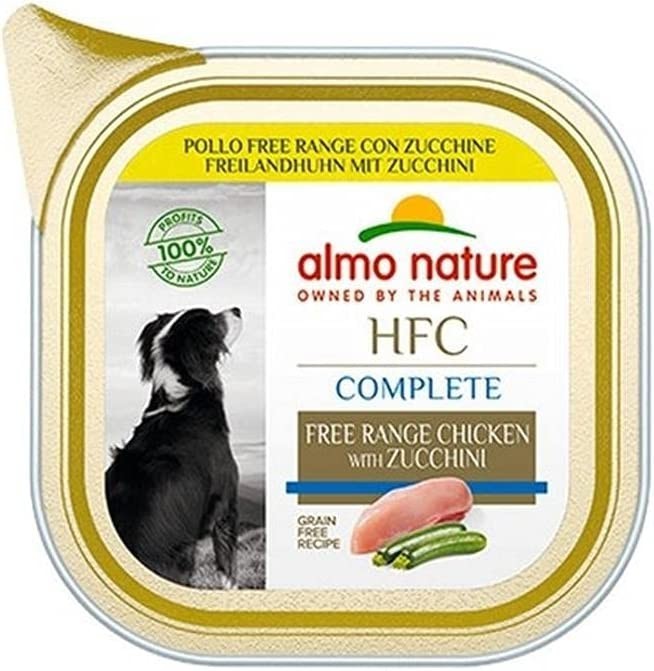 Almo Nature Complete Dog 85gr Pollo Free Range con Zucchine