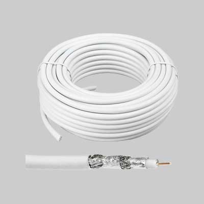 CAVO TV COASSIALE Ø 6,2 mm - 75 Ohm - 100 metrilineari