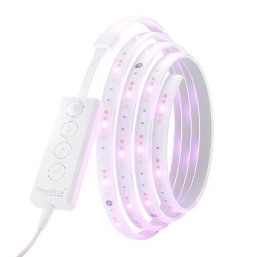 Nanoleaf Matter Essentials Lightstrip Starter Kit, 2M LED Striscia RGBW (v4K)