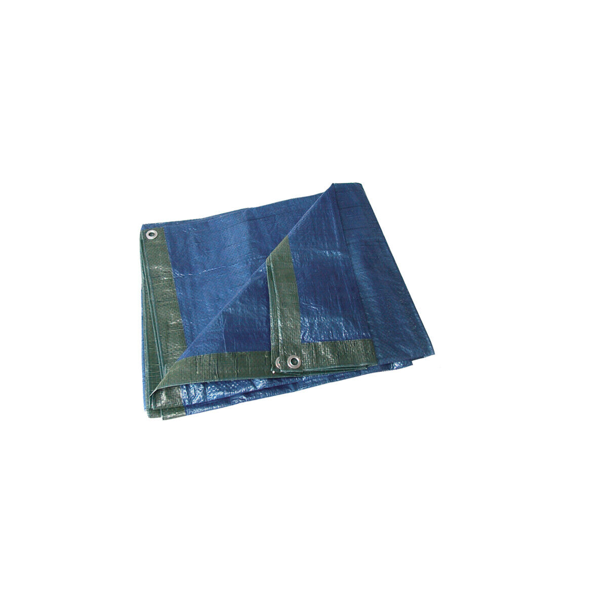 TELO BICOLORE CON OCCHIELLI METALLICI 90 GR./MQ 2X3 MT.