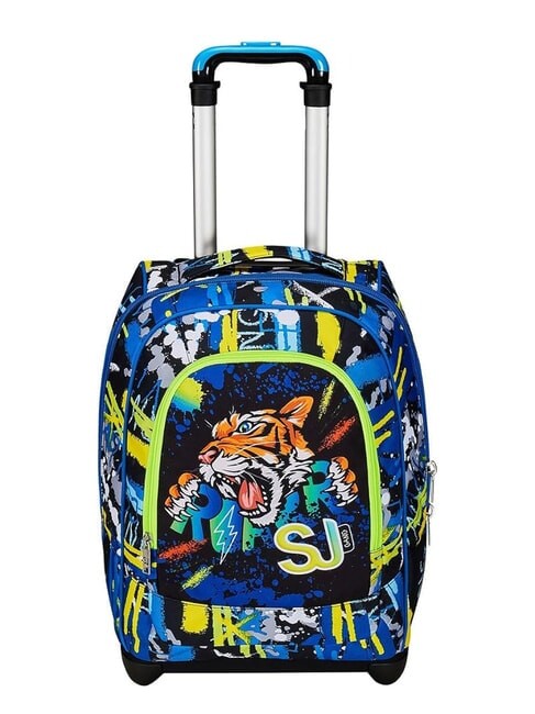 ZAINO TROLLEY SJGANG cuccioli big zaino trolley fisso JET BLACK ND  scelta=P JET