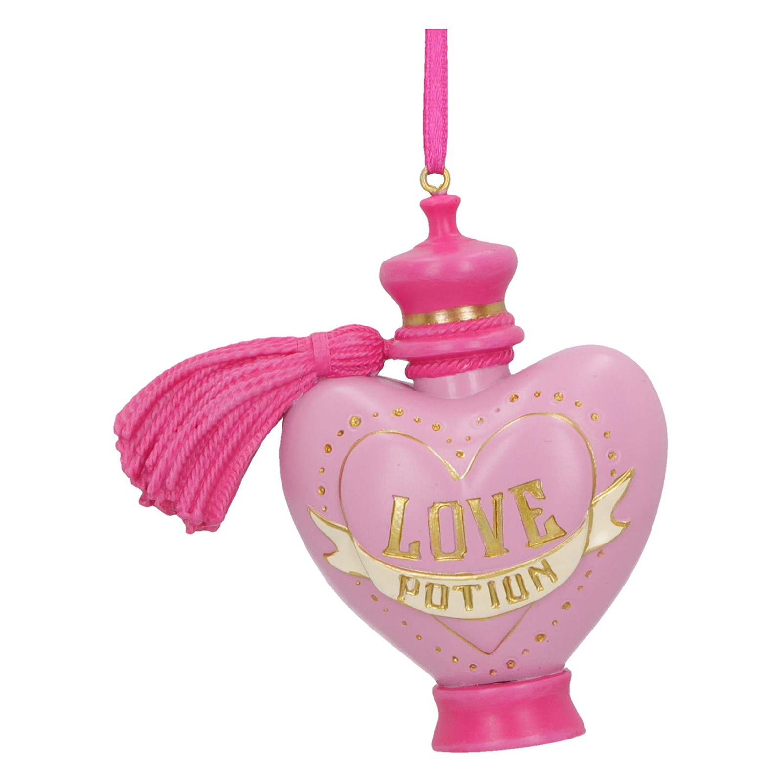Nemesis Now Harry Potter Love Potion Hanging Ornament, Pink, 9cm
