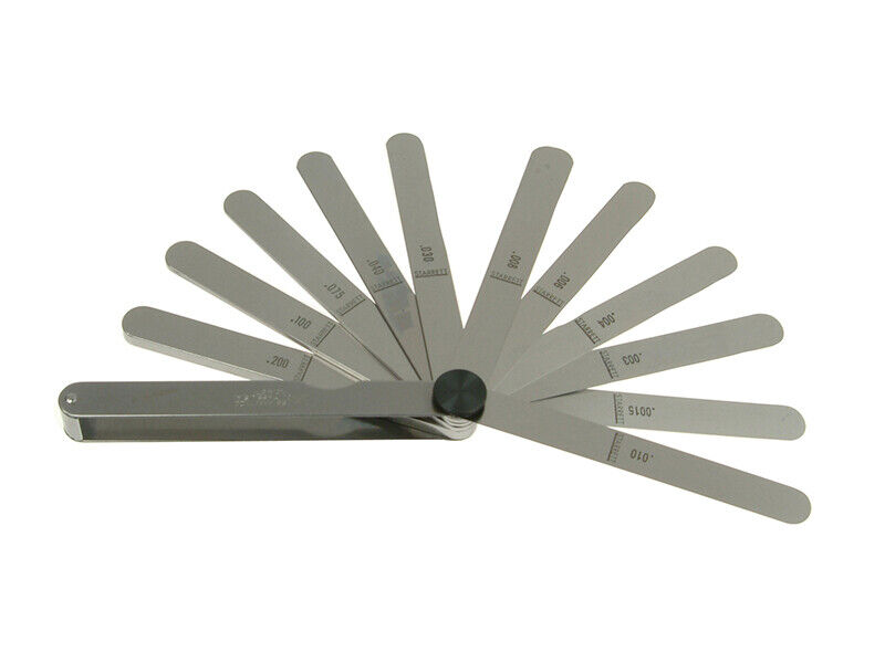 Starrett 467 Spessimetro 13 Pezzi Set 0.0038-0.5cm STR467