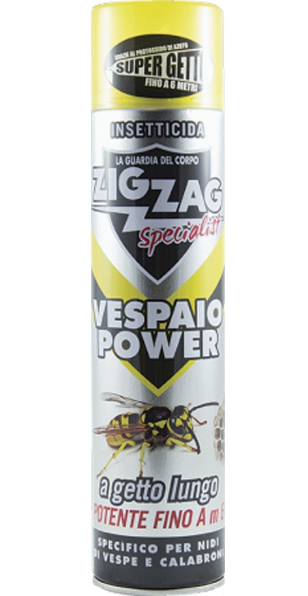 Insetticida Spray ad alta efficacia ZIGZAG Specialist Vespaio Power - Vespe e Ca