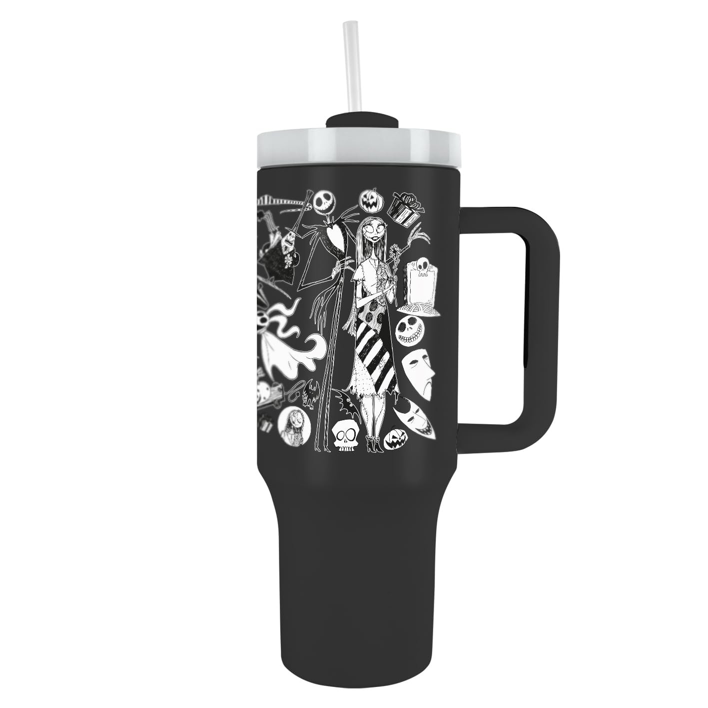 NIGHTMARE BEFORE CHRISTMAS 40oz/1200ML Tumbler - Double-Wall Vacuum Insulation,