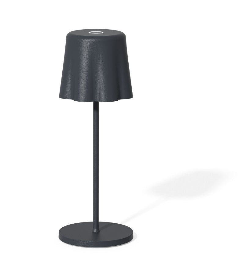 Fade Fade Lampada da Tavolo Aladina Led Ricaricabile H 30 Cm D 11 Cm Wireless Di