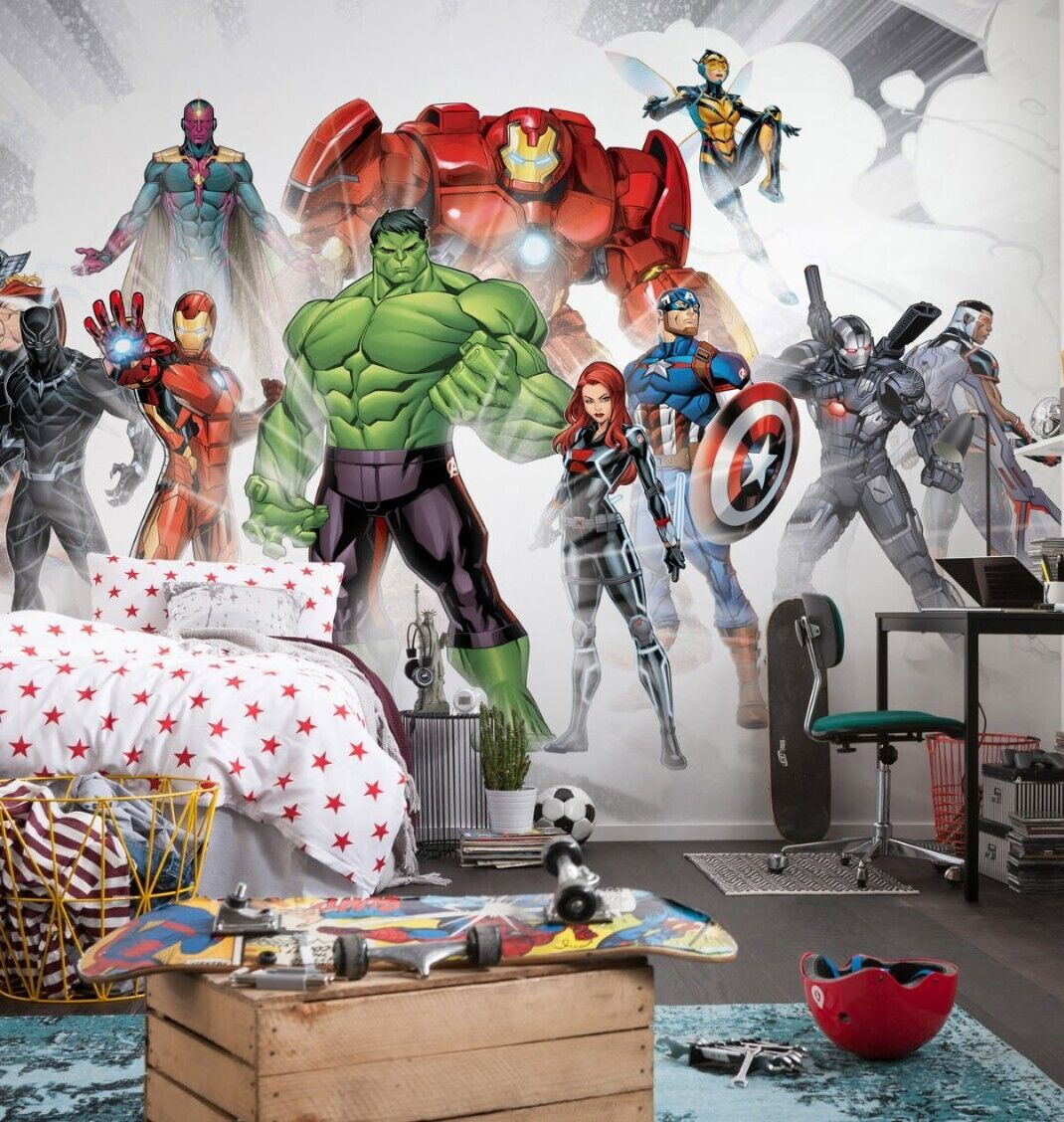Supereroi Foto Parati Marvel Avengers Hulk Capitan America Iron Man Spesso