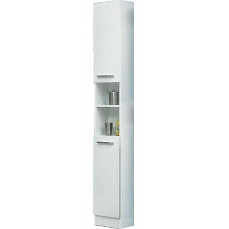 Armadio alto bianco, ca 30 x 195.5 x 20 cm BLANCO