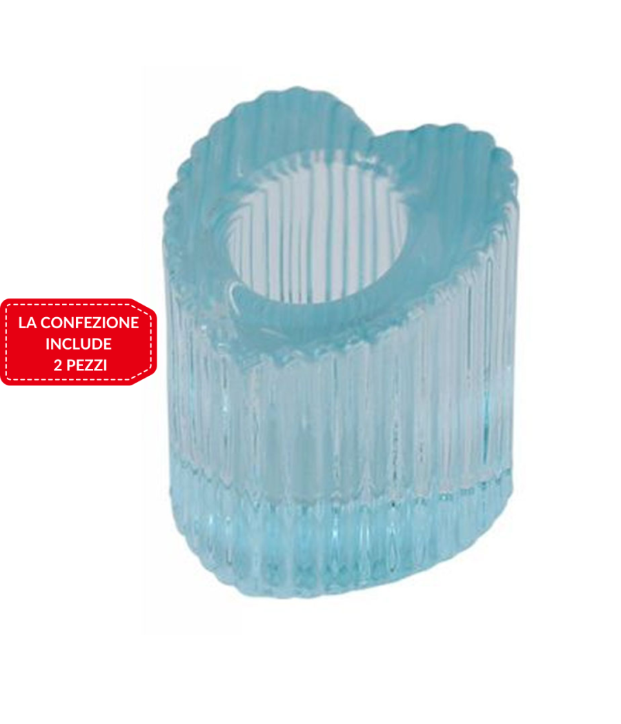 2pz Porta Candela Lanterna Cuore Bomboniera Matrimonio Decorazione Tea Light 5x5