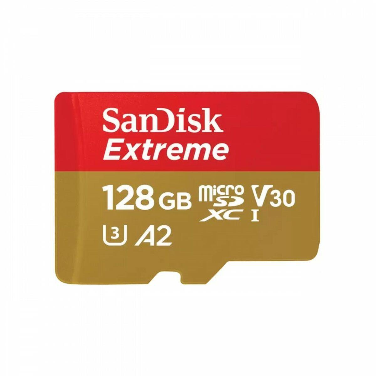 SanDisk Extreme 128 GB MicroSDXC UHS-I Classe 10 (SanDisk Extreme - Scheda di me