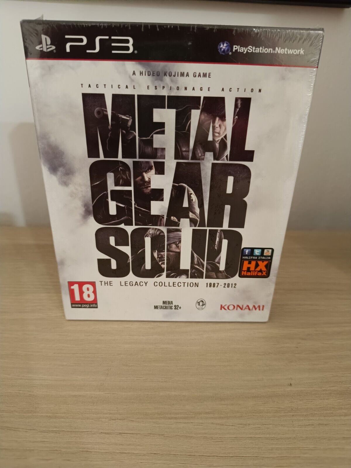 Metal Gear Solid: The Legacy Collection (Sony PlayStation 3) Nuovo- New Pal Ita