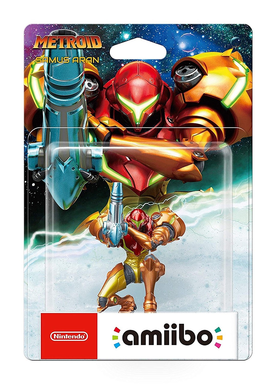 Nintendo Amiibo Metroid Samus Aran Figure NINTENDO