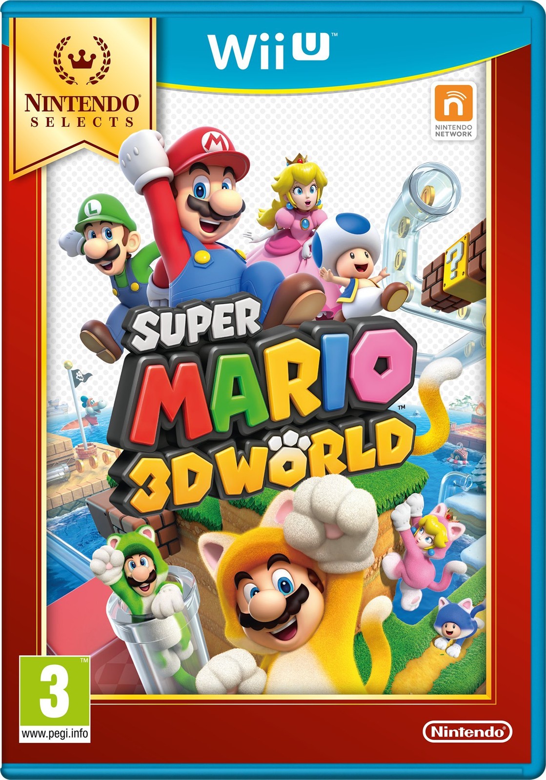 Super Mario 3D World Selects (Nintendo Wii U) Nintendo Wii U St (Nintendo Wii U)