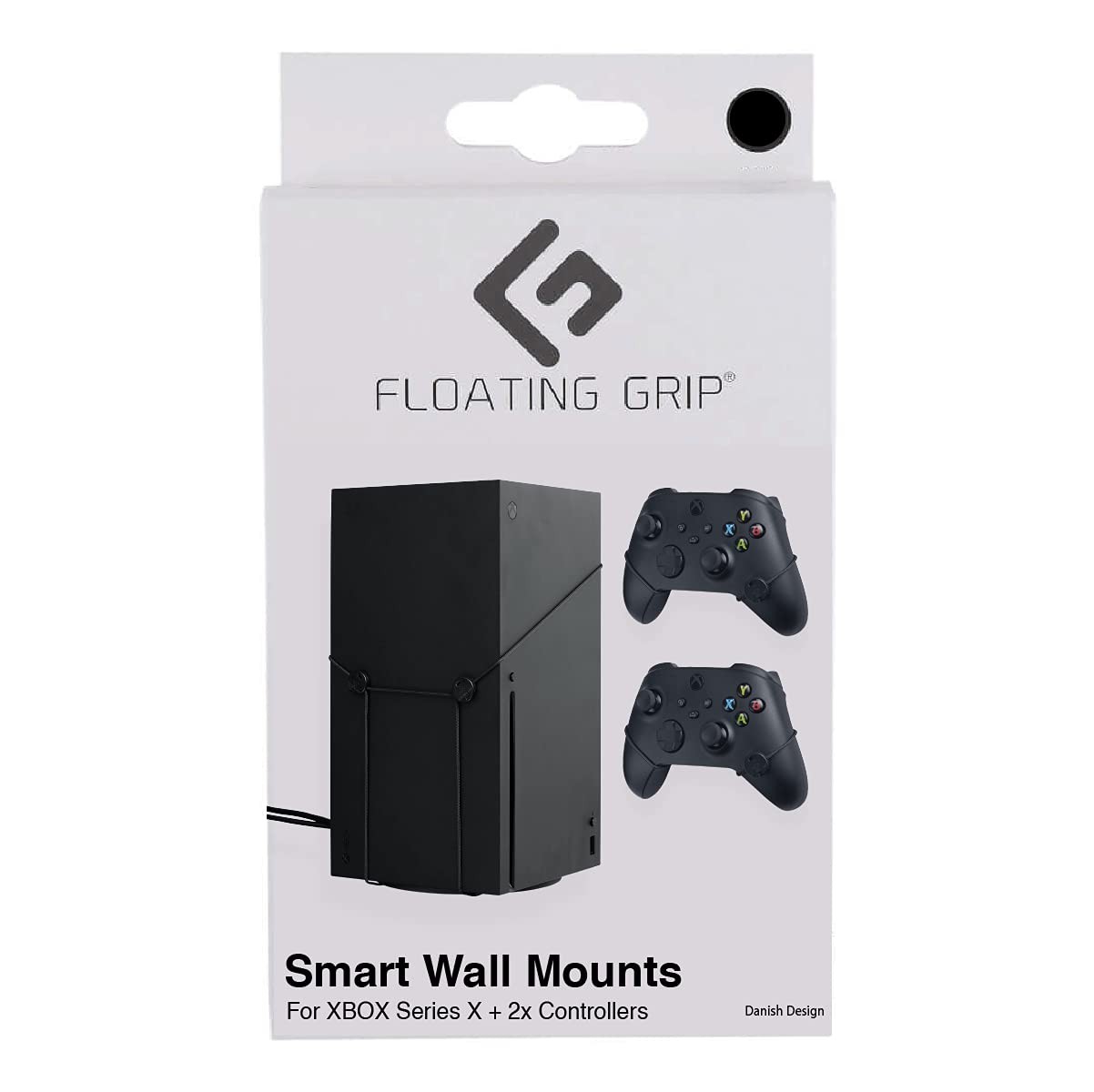 XBOX Series X wall mount by FLOATING GRIP - Bundle (Xbox  (Not Machine Spacific)