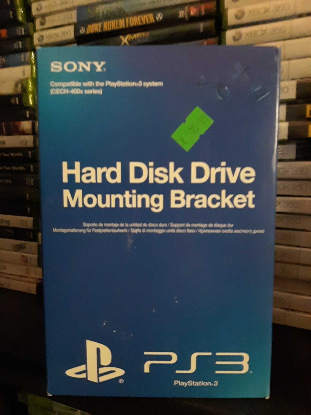 PlayStation 3 Super Slim -hard disk drive mounting bracket