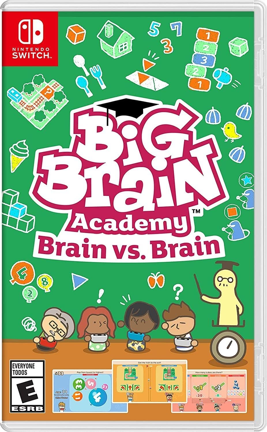 Big Brain Academy: Brain vs. Brain - Nintendo Switch Nintendo  (Nintendo Switch)