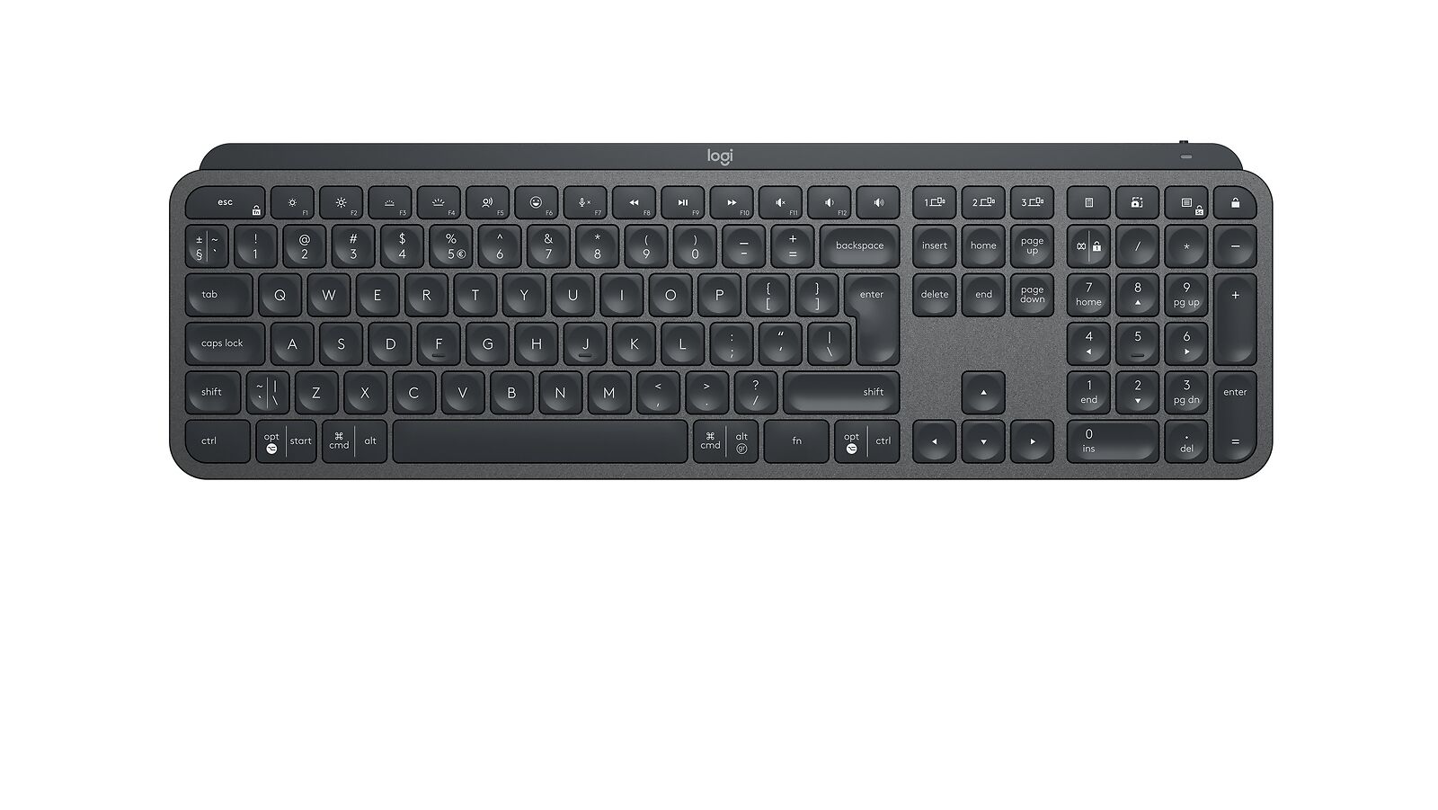 Logitech Mx Keys For Business tastiera Bluetooth Spagnolo Grafite (MX KEYS FOR B
