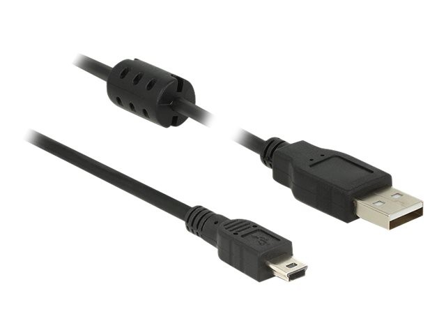 Delock 3m USB 2.0-A/USB 2.0 Mini-B 3 m USB A Mini-USB B USB 2.0 84915