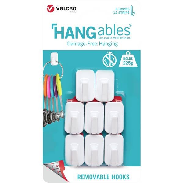 VELCRO® VEL-30103-WEU  Bianco Contenuto: 8 pz.