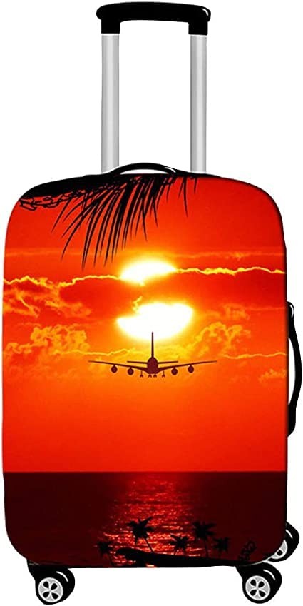 Elastica Proteggi Valigia Suitcase Luggage Cover, DOTBUY 3D Aereo Viaggio (l5s)