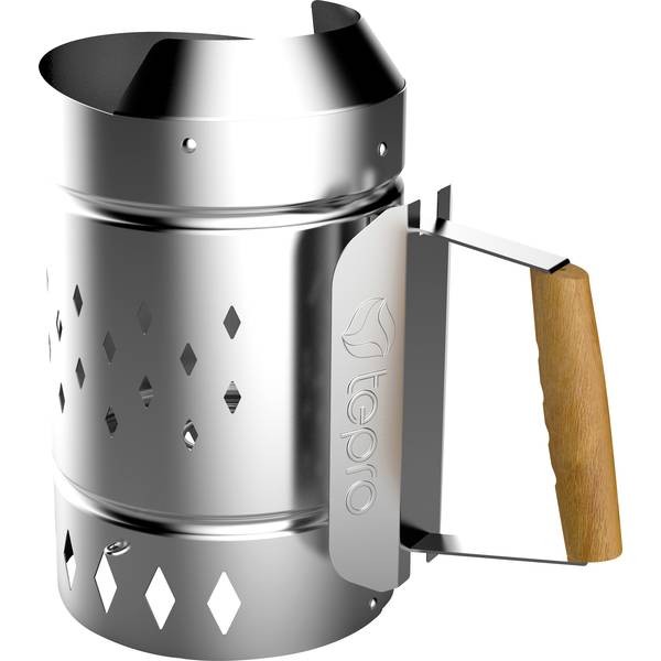 tepro Garten 8331  TEPRO Garten Accenditore carbonella Argento, Marrone
