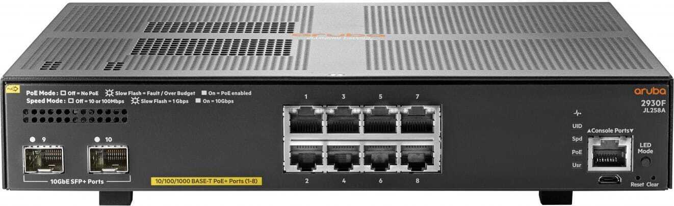 Switch 8 Porte Gigabit Ethernet Gestito Poe - HP JL258A#ABB