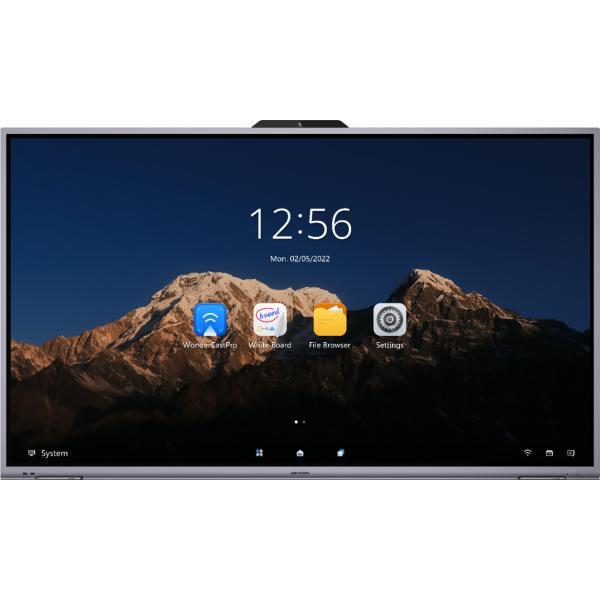 MONITOR TOUCH Interattivo HIKVISION 65", 4K, Android 11,  memory 4GB, 64GB stora