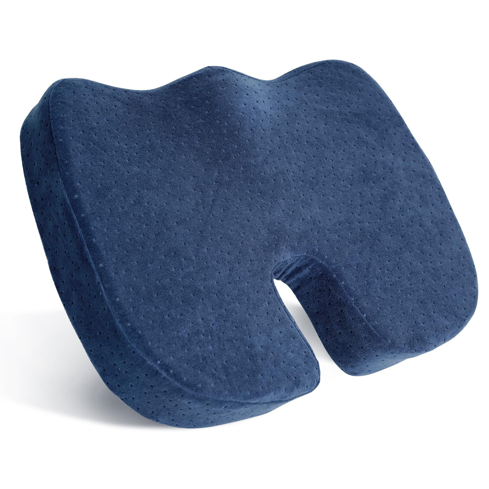 Tofern Memory Foam Silica Gel Pad Orthopedic Non-Slip Seat Cushion for (z4e)
