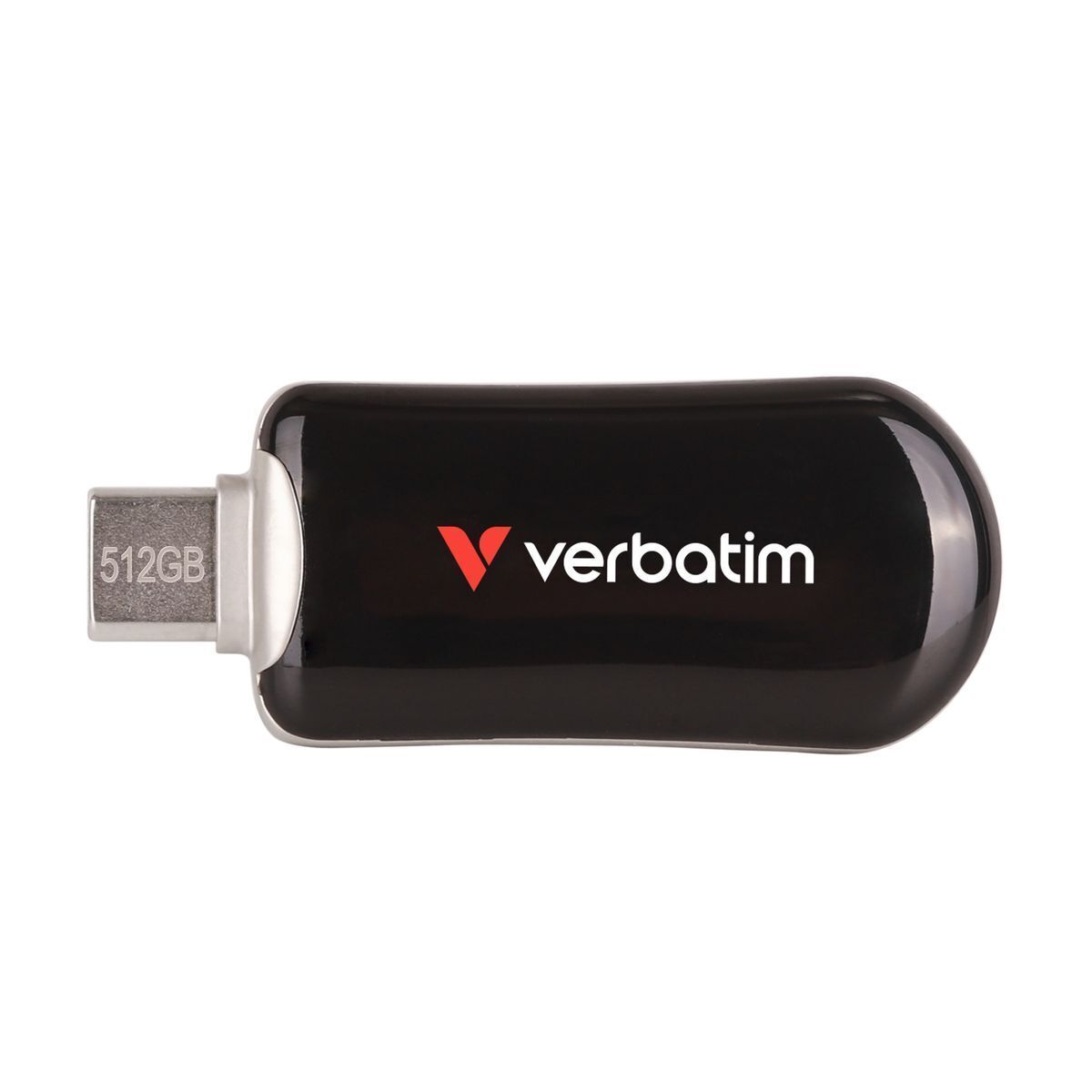 30227 VERBATIM PLECTRA  USB-C FLASH DRIVE BLACK 512GB