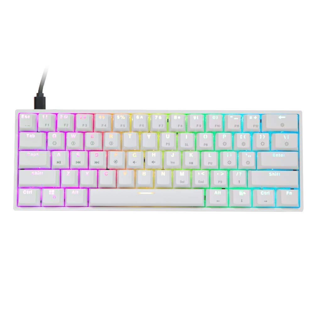 EPOMAKER SKYLOONG SK61 GK61 60% Tastiera Meccanica Retroilluminata RGB, che USB-