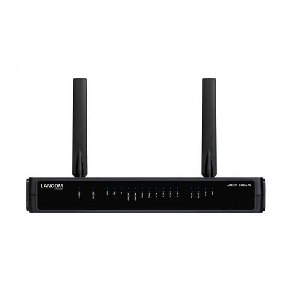 LANCOM WIRELESS ROUTER 1803VAW,DSL-MODEM 4-PORT SWITCH