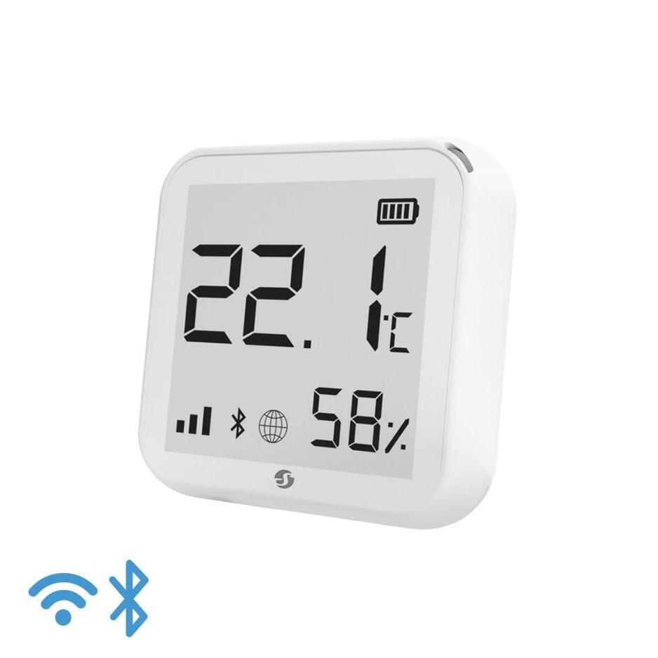 SHELLY Plus H&T Feuchtigkeit&Temp LC WLAN-Sensor mit Display