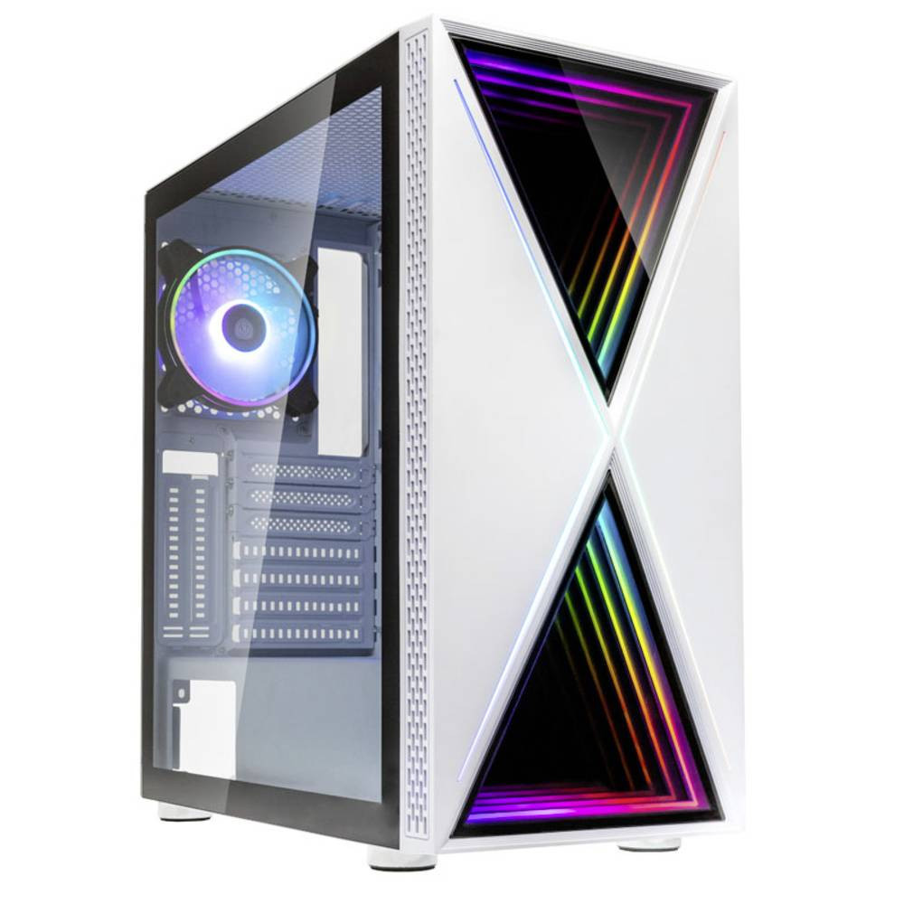 Kolink Void X ARGB PC Case, PC Case da gioco Bianco