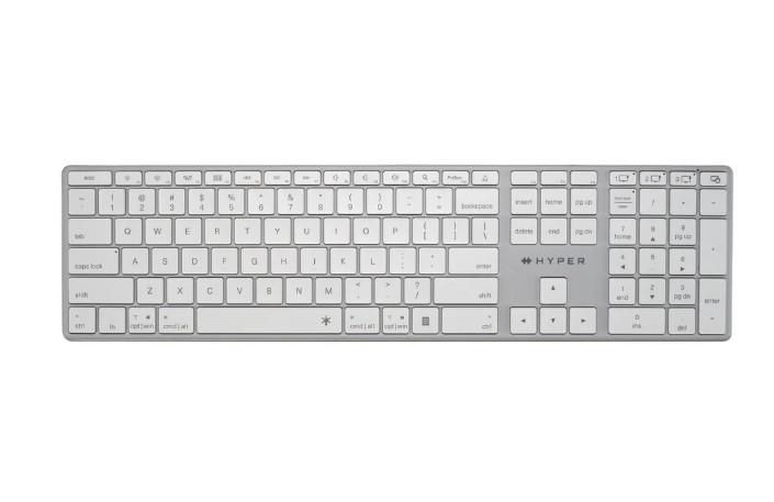 HyperSpace Keyboard [Nordic] - Next Bluetooth Wireless, Grey - Warranty: 24M
