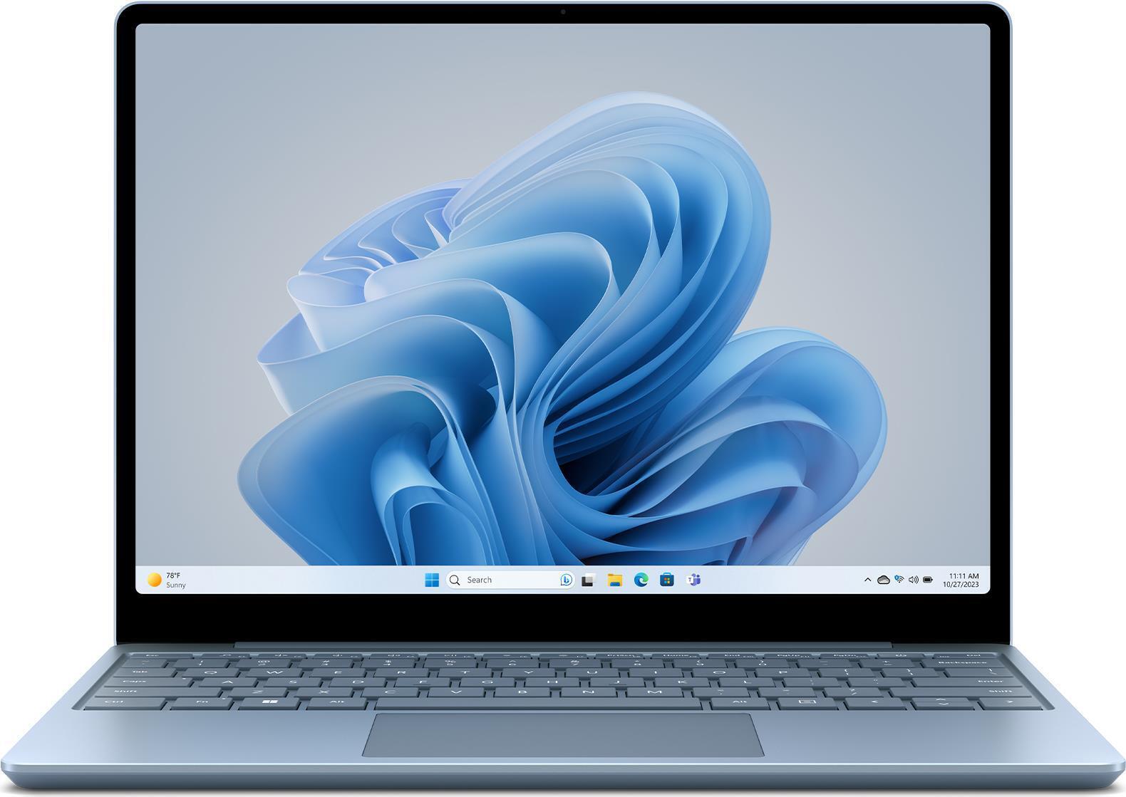Microsoft Surface Laptop Go 3 124" Platino i5-1235U 8 GB/256 GB SSD W11 XK1-0002