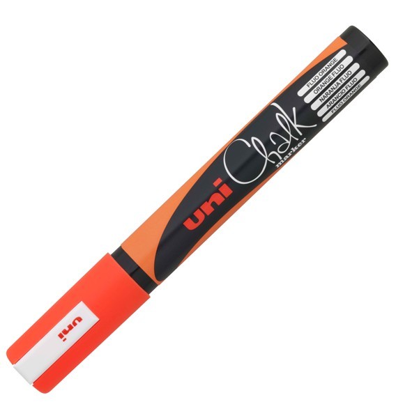 Marcatore a Gesso Liquido Uni Chalk PWE5M Uni-Ball - Punta Tonda - 1,8-2,5 mm -