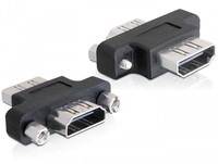 Delock HDMI A 19-p HDMI A 19-p HDMI A Nero A/HDMI A FM Black 65313