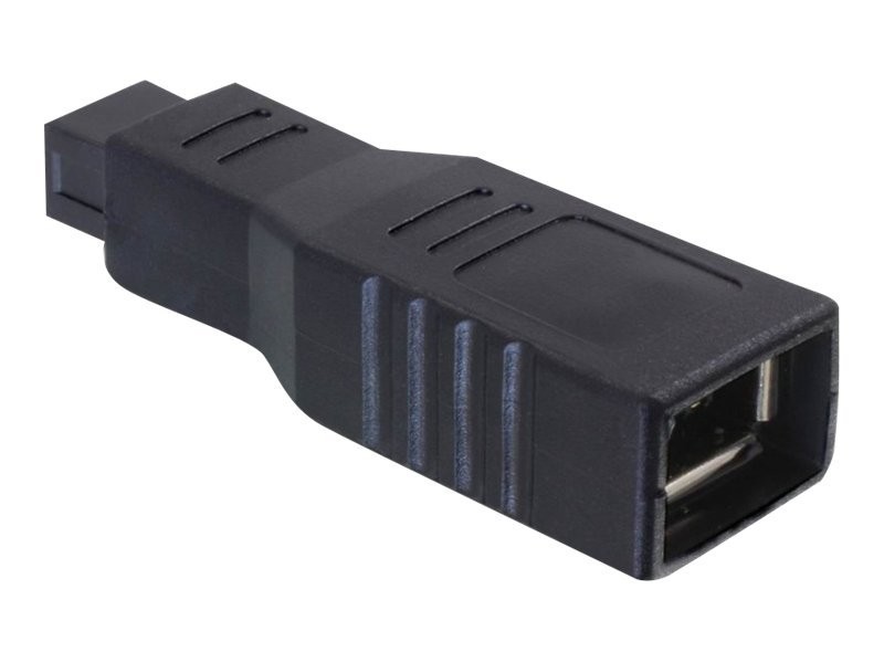 Delock 65154 Nero Adattatore Digitale / dati 800 m 9-pole Adapter FireWire 9 pin