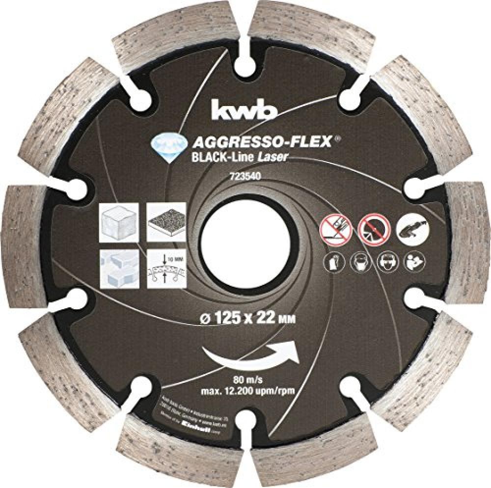 Disco diamante segmentado 125mm para hormigón, granito y piedra natural - NUOVO
