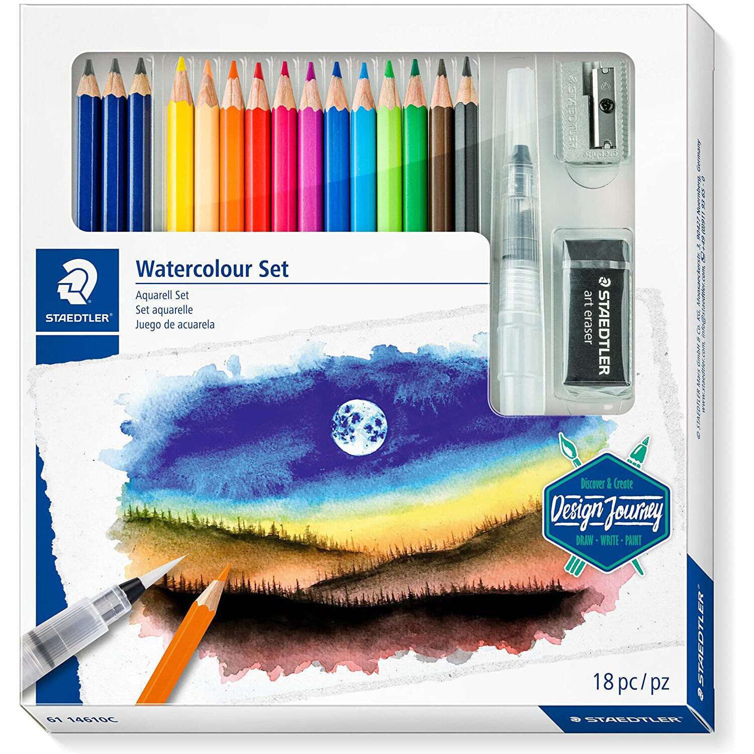 Mixed Watercolour Set STAEDTLER - X25517 GIODICART
