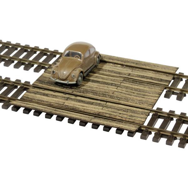 MBZ 80213   Passaggio ferroviario Bohlen H0 Modello taglio laser