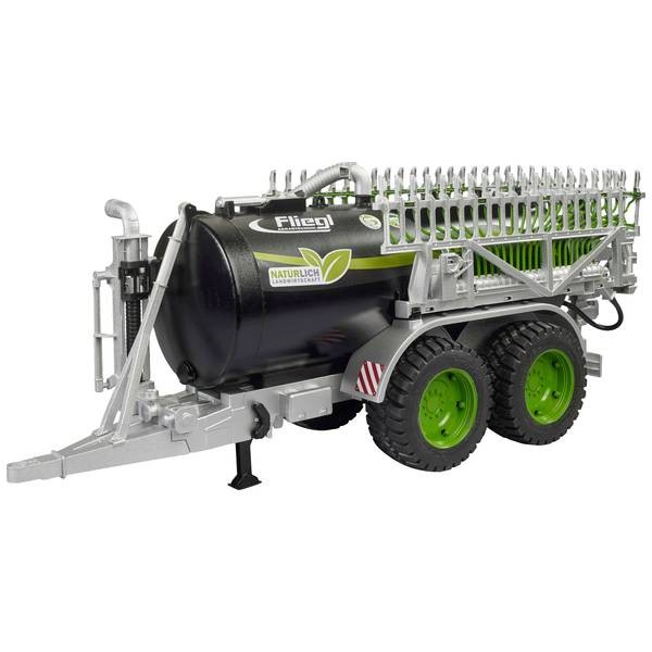 bruder 2036  Fliegl Rimorchio per fusti jumbo Line Plus Modello pronto, già asse
