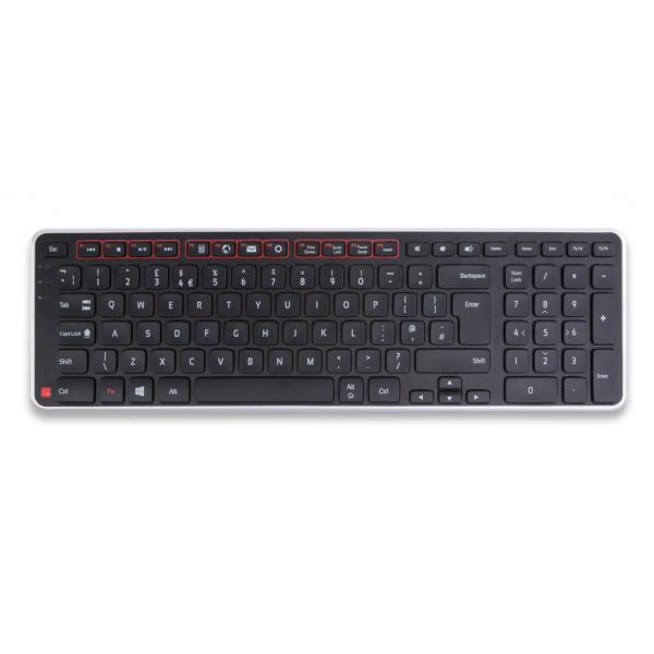 Contour Design Balance tastiera Bluetooth QWERTY Inglese Nero (Contour Balance K
